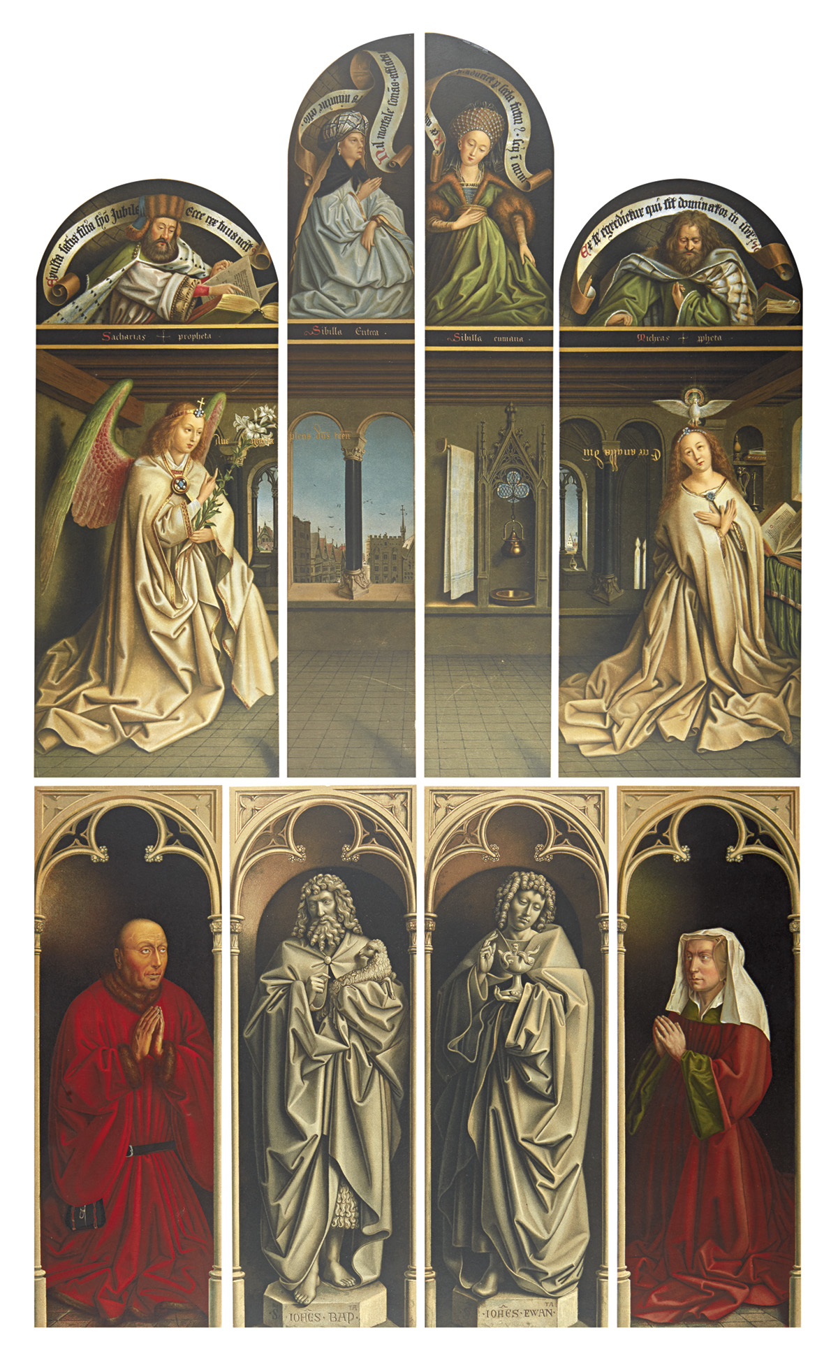 ARUNDEL SOCIETY. Large collection of approximately 185 chromolithographed European Renaissance master paintings.